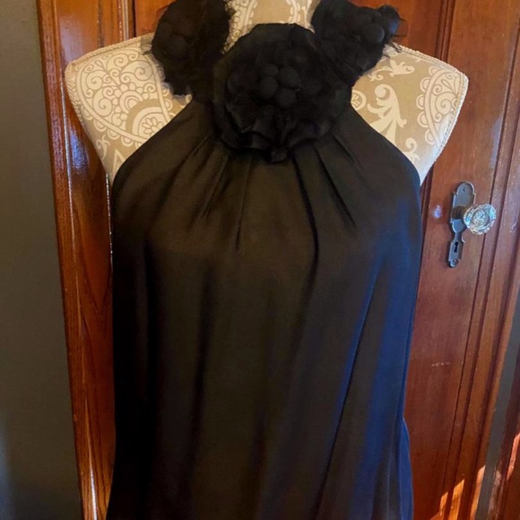BCBG Max Azria Silk Halter Top - Picture 1 of 4